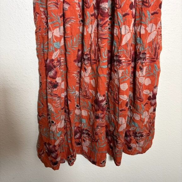 Natural Life Skirt Women's XS/S Floral Boho Smocked Long Boho Colorful - Picture 4 of 8